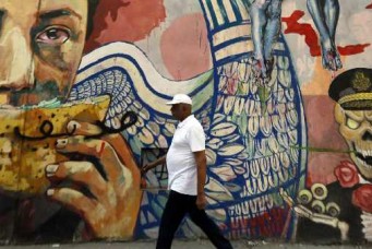 Graffiti near Tahrir Square in downtown Cairo, August 21, 2014. Amr Abdallah Dalsh/Reuters/Corbis