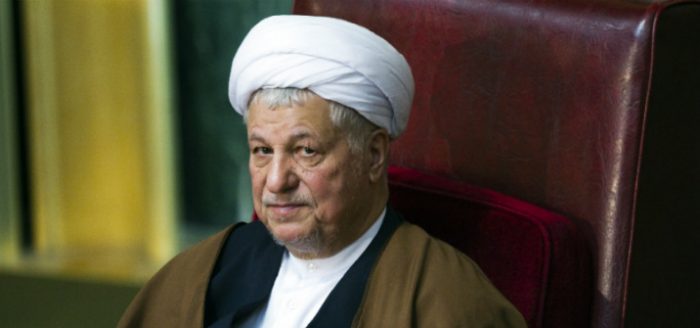 Former president Akbar Hashemi Rafsanjani at Iran's Assembly of Experts' biannual meeting in Tehran, March 8, 2011. Raheb Homavandi/Reuters