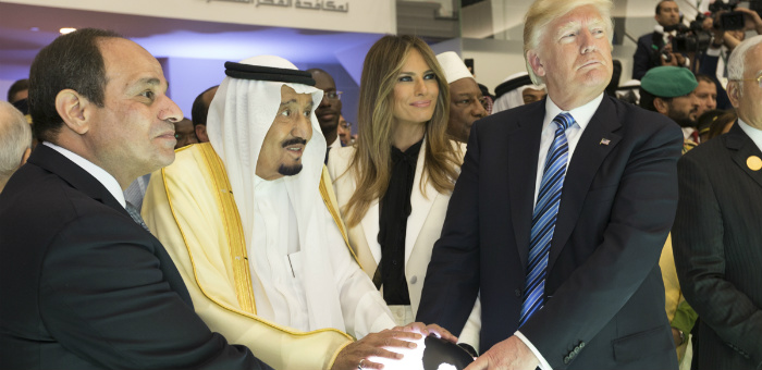 Inaugural opening of the Global Center for Combating Extremist Ideology, Riyadh, May 21, 2017. Shealah Craighead/Official White House Photo