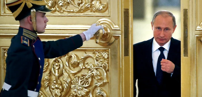 Russian President Vladimir Putin at the Kremlin in Moscow, Oct. 1, 2015. Yuri Kochetkov/Reuters